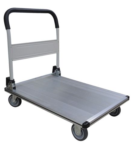 Tyke supply fw-99b - large aluminum platform truck pree shipping for sale