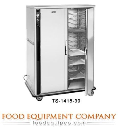F.W.E. TS-1418-45 Tray Delivery Cart heated (3) door