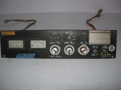 Hobart CW_300-S Tig Welder Front Panel with Wiring Harnesses Cyber Wave
