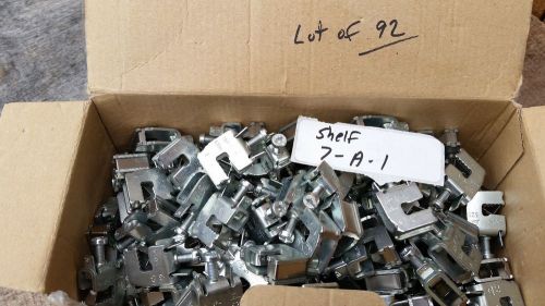 Lot of 92- Wohner Connecting Terminal Clamps 16mm for Busbar 01284