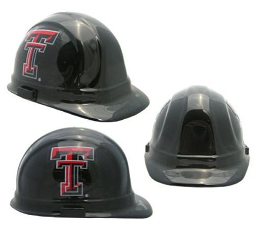 NCAA College Team Hard Hats - Texas Tech Red Raiders - With Ratchet Suspension