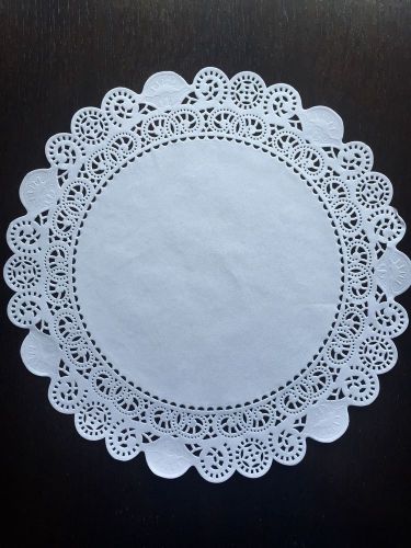 240 Royal Lace Round Paper Doilies 12&#034; Wedding Doilies-Party Decor-Gift Wrap