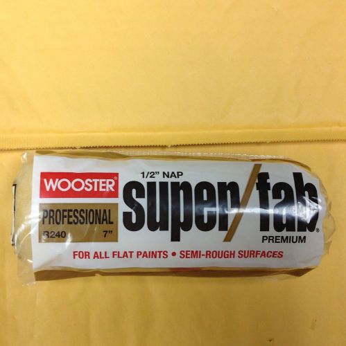 Wooster R240 7&#034; x 1/2&#034;nap Super/Fab Premium