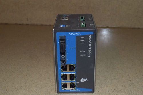 MOXA ETHERDEVICE SWITCH MODEL TYPE EDS-508A-SS-SC (1C)