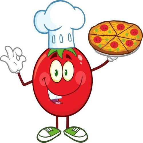 30 Custom Pizza Chef Tomato Personalized Address Labels
