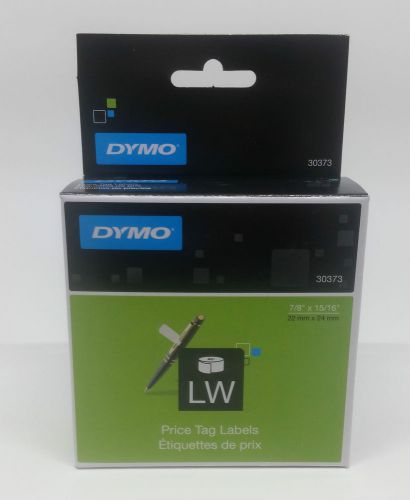 DYMO Price Tag Labels 7/8&#034; x 15/16&#034; #30373 --- 400 Labels/Roll