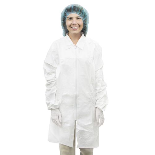 Vtmlbctz valutek microporous cleanroom lab coat for sale