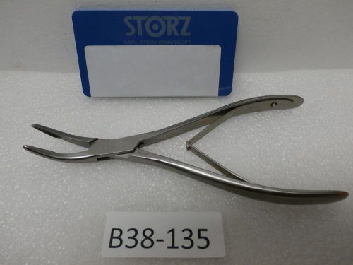 Storz N5380 REINER Bone RONGEUR 7&#034; Curved Single Action Orthopedic Instruments