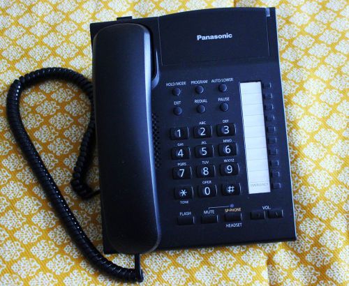 Used Panasonic KX-TS840 B Switching Speaker corded Phone Black # 409