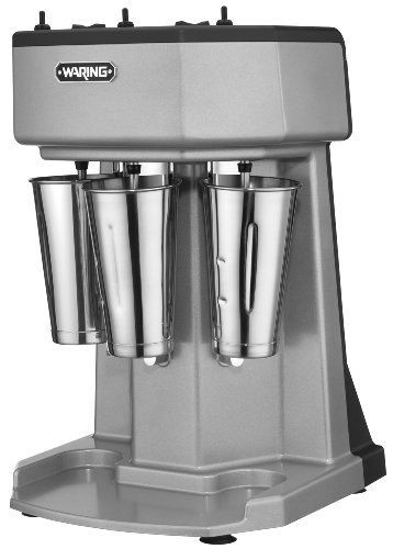 Waring Commercial WDM360 Heavy Duty Diecast Metal Triple Spindle Drink Mixer