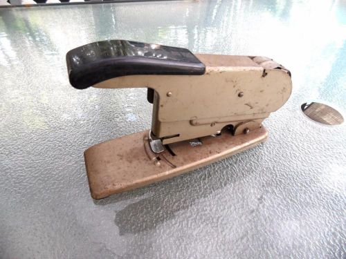 BATES Wire Stapler Model C uses spool wire instead of pre-bent staples