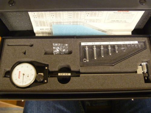 PEACOCK BORE GAGE 5750 1.5&#034;-2.5&#034; IN CASE