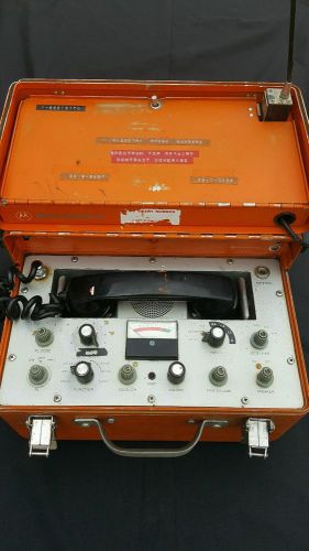 Motorola Orange Box Paramedic Telemetry Radio Emergency!