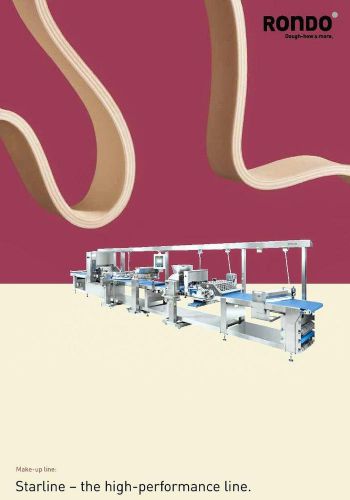 RONDO STARLINE HIGH PERFORMANCE BAKERY/PASTRY PRODUCTION LINE
