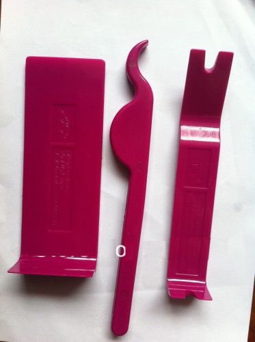 KLOM Car Door ABS Plastic Car Door Opening Wedge Set, locksmith tools