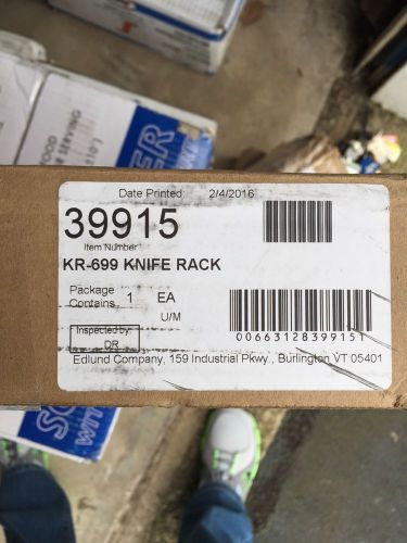 EDLUND KNIFE RACK 9 SLOTS 39920 KR-700 WALL MOUNT