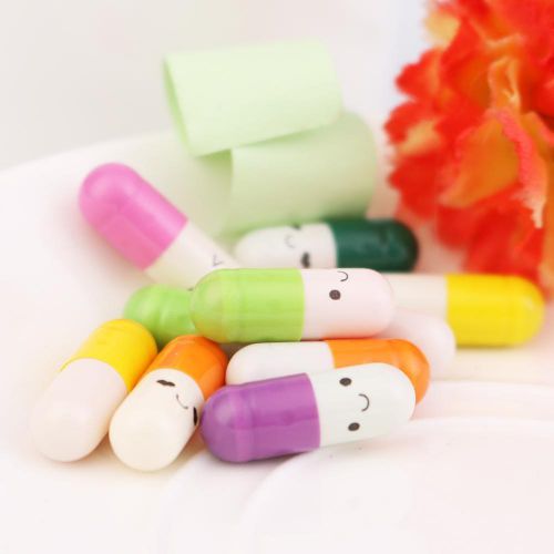 10pcs/set Minis Stationery Containing With Lifelike Cute Facial Expression Paper