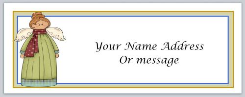 30 Personalized Return Address Labels Primitive Country Buy 3 get 1 free (c27)