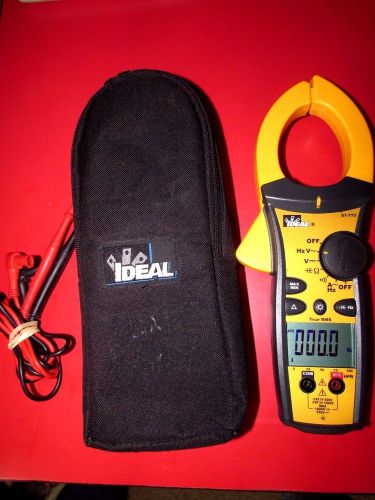 Ideal 61-773 1000a trms clamp meters w/tightsight display &amp; carry bag for sale