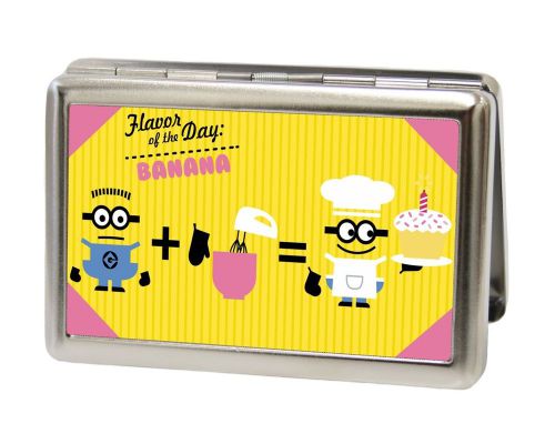 Despicable Me - Cute Chef Minion - Metal Multi-Use Wallet Business Card Holder