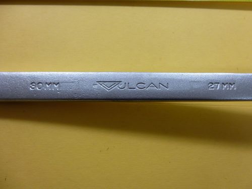 NOS Williams 27mm-30mm Box End Wrench Vulcan (BMW-2730) USA made (WL.19.D.9)