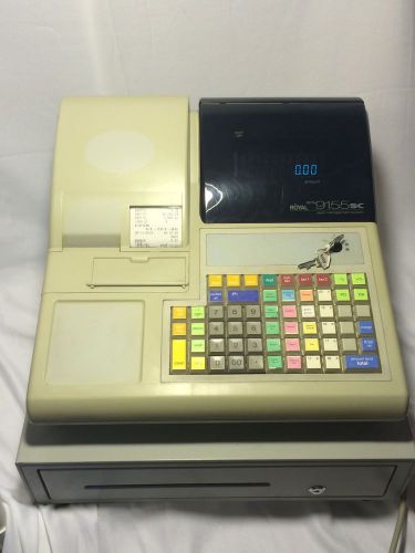 Royal Alpha 9155SC Cash Register Cash Management System with Keys