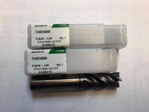 Widia / Hanita 3105272 5/8&#034; x 5/8&#034; X 1 1/4&#034; X 3 1/2&#034;, R.03 Solid Carbide