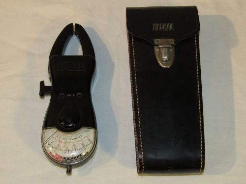 Vintage AMPROBE Model 300 AC Volt Ammeter with Leather Case