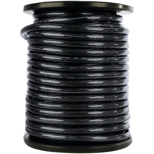 Db Link STGW4BK100Z Elite Superflex Soft-Touch Power Wire - 4 Gauge Black 100ft