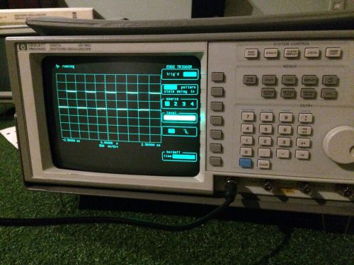 HP 54501A 100Mhz Oscilloscope with new NVRAM chip in good shape