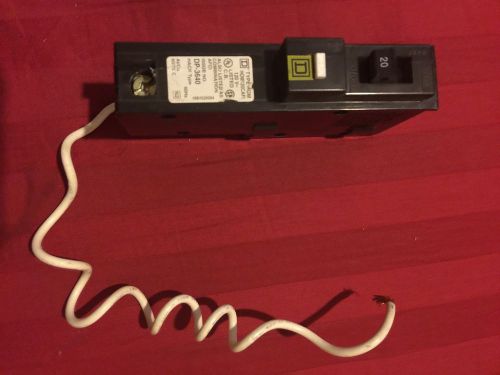 Square d home line single pole 20 amp circuit breaker dp-3640 for sale