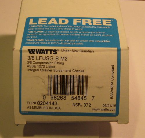 Watts 3/8 lfusg b-m2 mixing valve lead free brass for sale