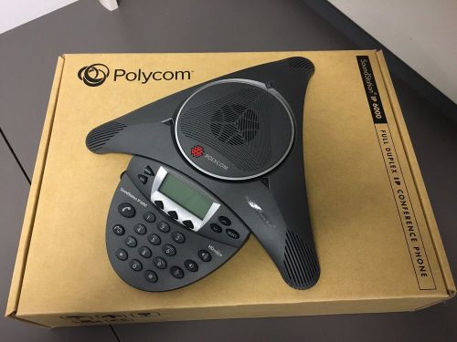 Polycom SoundStation IP 6000 2201-15600-001 HD Voice Conference Phone