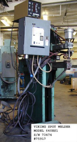 VIKING SPOT WELDER, (PRESS TYPE)