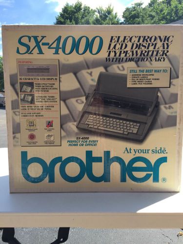 Brother SX-4000 Electronic Typewriter