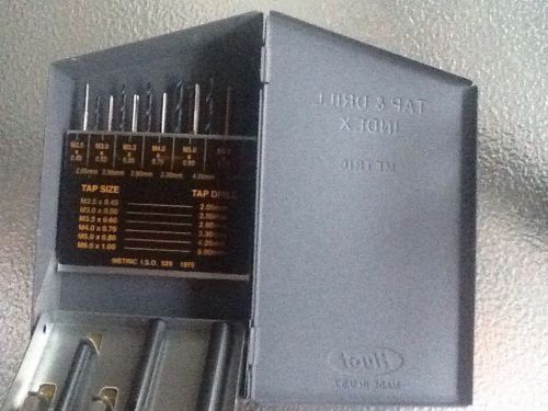 hout tap&amp;drill index metric ( 18piece )