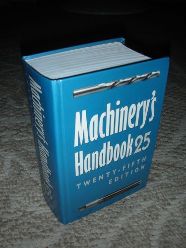 Machinery&#039;s Handbook Toolbox edition w/thumb index 25th edition MINT CONDITION