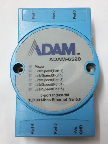 Advantech ADAM-6520 5-port Industrial 10/100 Mbps Ethernet Switch