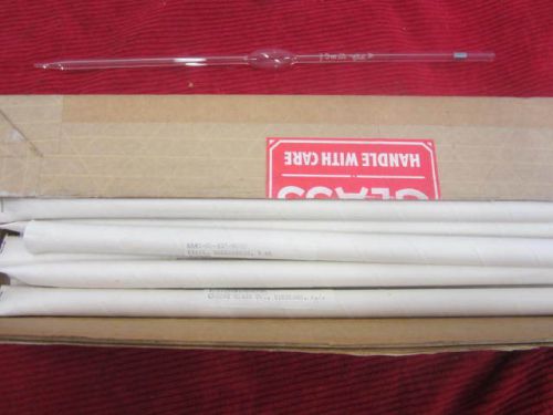 Lot of 18 chatas  5ml volumetric bulb glass reusable pipette pipet new  nos for sale