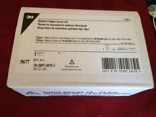 3M 9677 Surgical Clipper Starter Set – New