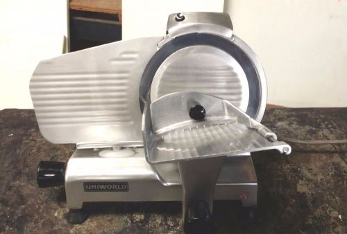 Uniworld sl-9e 9&#034; commercial deli meat and cheese slicer for sale