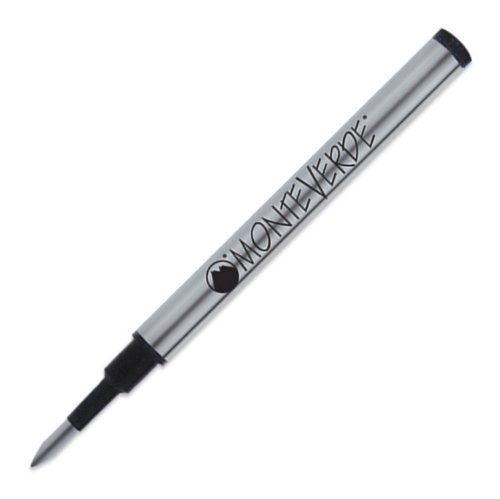 Monteverde Mini Rollerball Refill for Mini Jewelria Pens, Black, 6 Pack (J223BK)