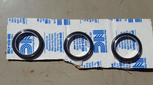 3 NEW NOR-CAL NC NW-40-CR-SV CENTERING RING SPACER RING VITON O-RING