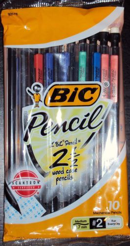 BIC Mechanical Pencil, Medium Point (0.7 mm), 10-Ct. (1 Case of 12)
