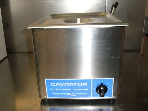 Mettler me 11 ultrasonic cavitator cleaner w/basket &amp; lid  didage sales co for sale