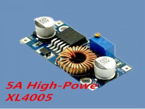 5PCS DC-DC Adjustable Step-down buck module XL4005 5A high-power Beyond LM2596S