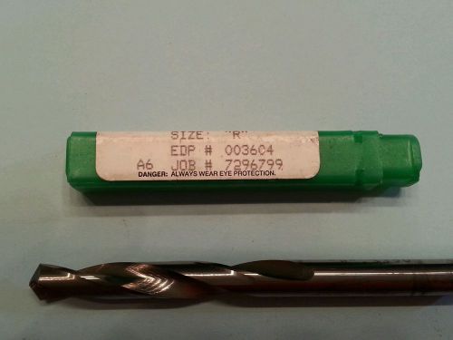 Precision Twist Solid Carbide Letter &#034;R&#034; Drill