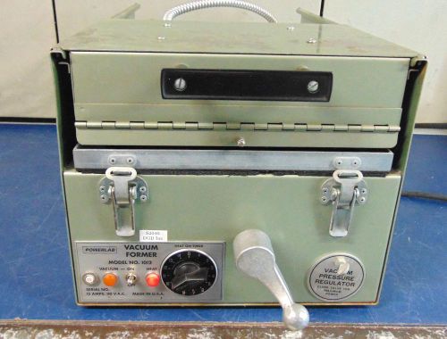 Powerlab vacuum former model no. 1012-heats up &amp; vacuum works good-s2040 for sale