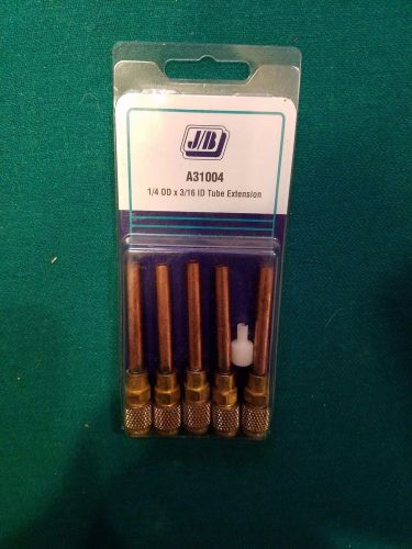 JB 1/4&#034; COPPER TUBE EXTENSION w/ 1/4&#039; SAE FLARE ENDS - A31004