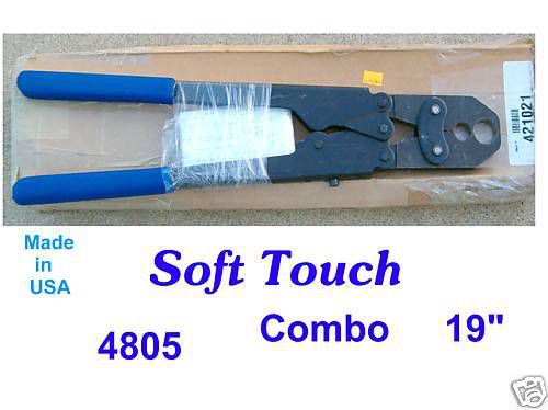 Soft Touch Pex Crimper 4805 19&#034; combo circle sizer Nib